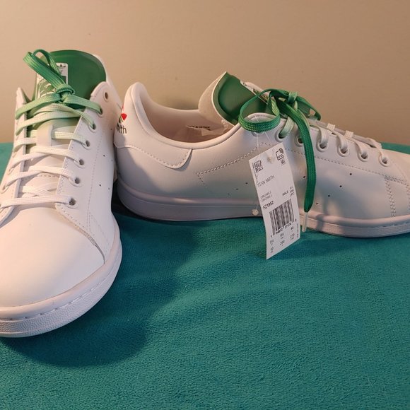 Adidas Men\'s Stan Smith Classic White Running Sneakers main image 8